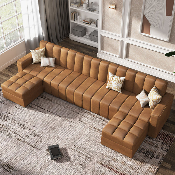 Honbay Chestered Tufted Modular Sofa