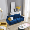 Block Down Straight Sofa Set