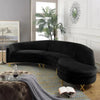 Jackson Luxury Upholstered Curved Sofa