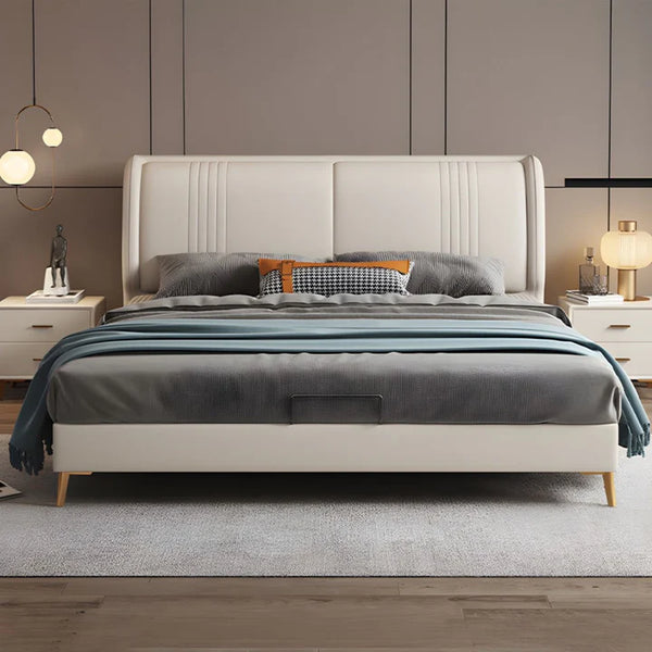 Lexora Premium Leatherate Bed