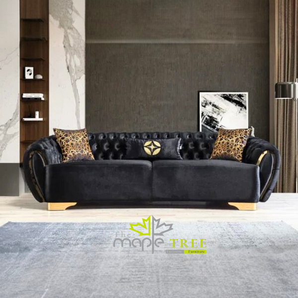 NovaModern Luxury Chesterfield Designer Sofa Set