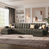 Honbay Chestered Tufted Modular Sofa