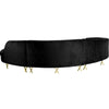 Jackson Luxury Upholstered Curved Sofa