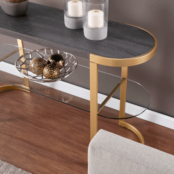 Ronak Golden Console table Stainless Steel