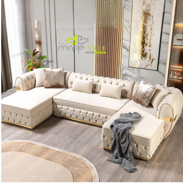 Roman sectional sofa with Comfort