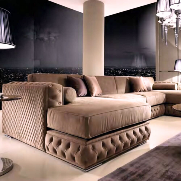 Chaise Sectional Shape Premium Class Sofa