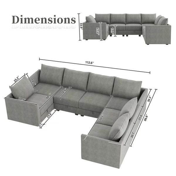 Naptime Nook Modular Sectional Sofa