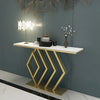 Pasco-Golden Console Table Stainless Steel