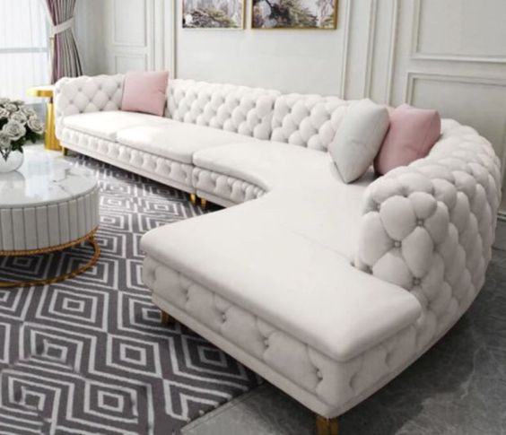 MontclairChesterfield Sectional Sofa