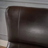Quentin Wing Chair Brown