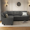 WindsorFauxSectional Sofa Couch