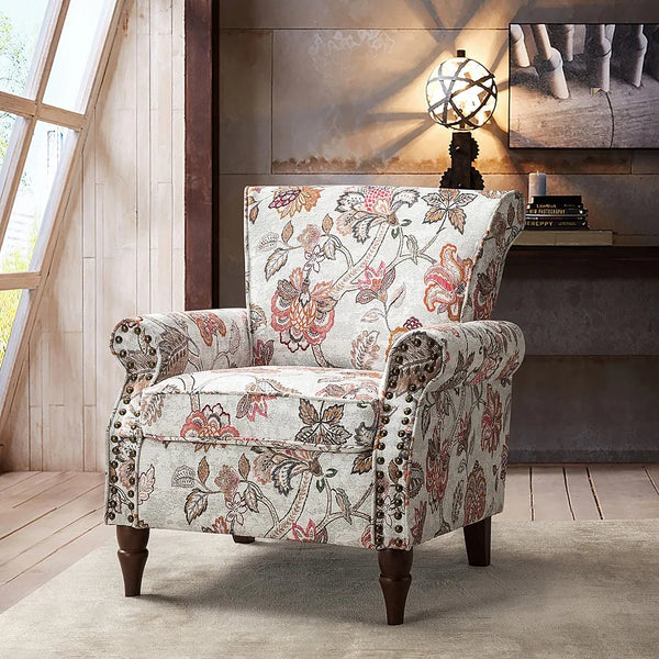 EROMMY Wing back Arm Chair,