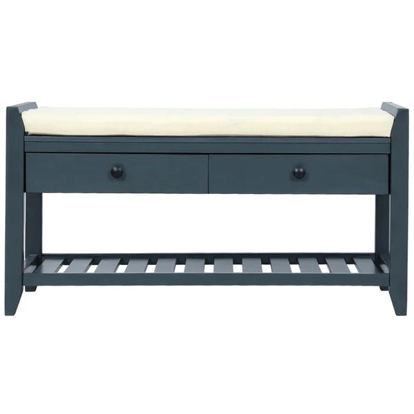 Benches: 3 Pair Shoe Rack With Seat