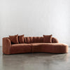 Eleganza Curve Sectional Sofa