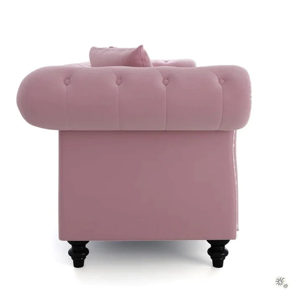 Rolled Arm Chesterfield Sofa Couch