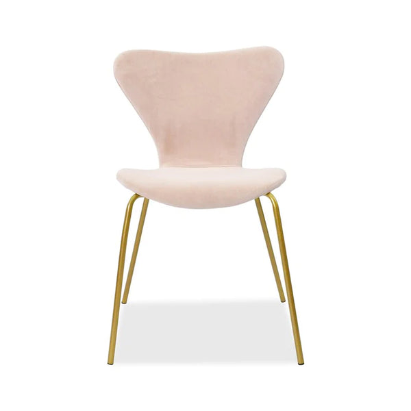 Metal 4 - Blue Golden PlatedDining Set