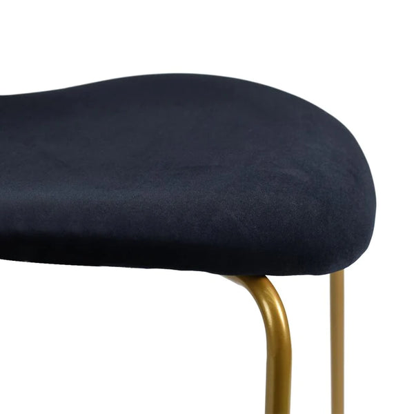 Metal 4 - Blue Golden PlatedDining Set