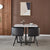 Square Dining Table with 4 Chairs