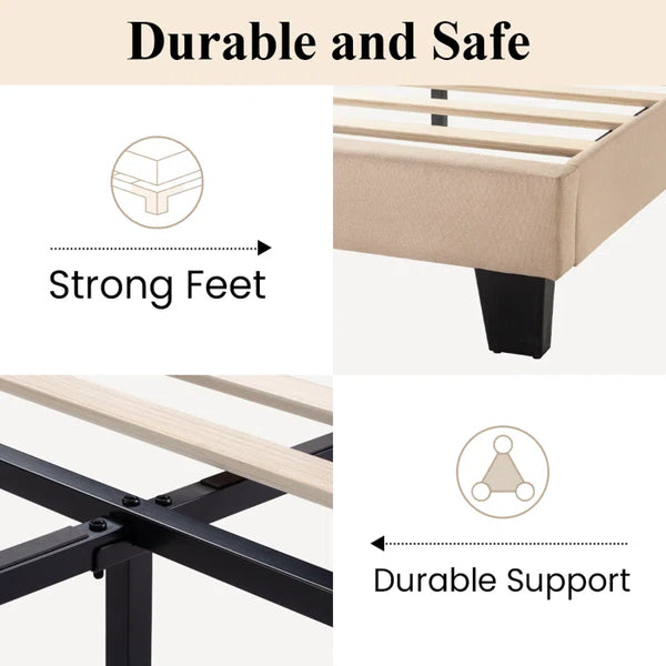 Elison Modern Platform Bed