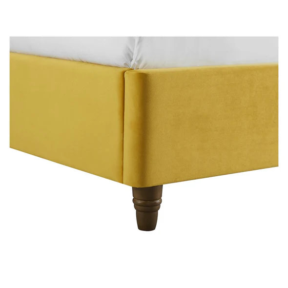 Velvet SproutUpholstered Bed