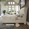 Fallstich Velvet Upholstered Bed