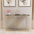 Posh Metal console Marble top