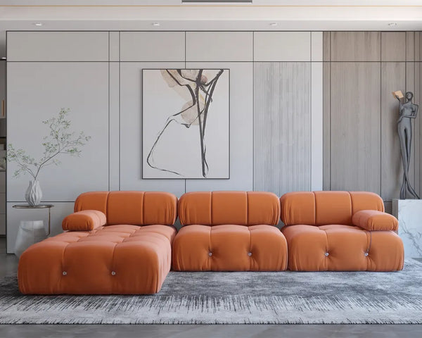 Nordic l shape Sectional sofa Modular
