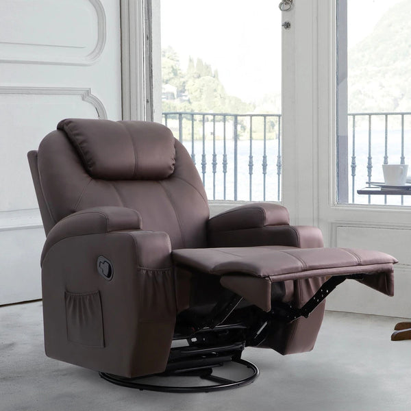 Home Recliner Chair Rocking, Rotating, with reclining