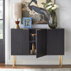 Strips Luxury Console-Table In PU Polish