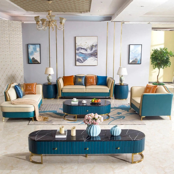 Urban Luxury TV Unit With Combo Center Table