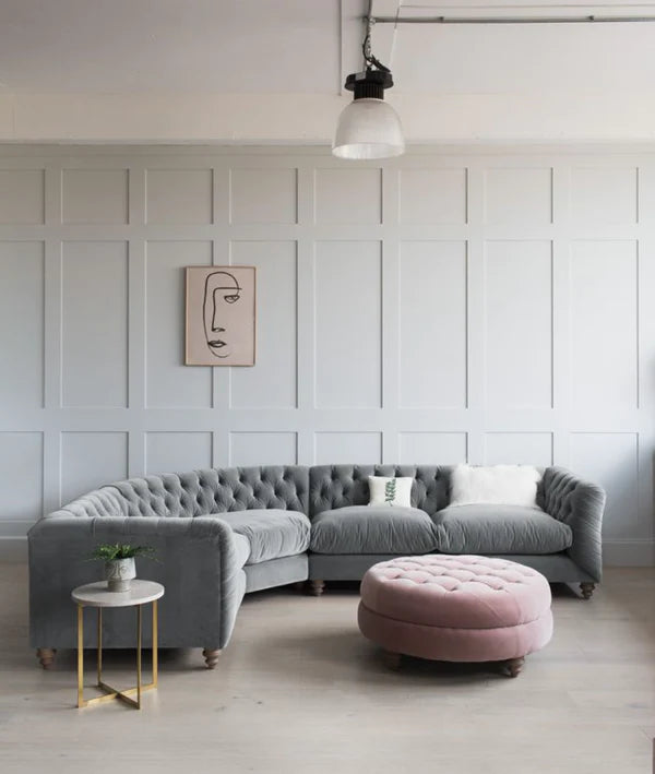 Theseus Chesterfield Sectional Sofa