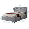 Dove’s NestPremium Upholstered Bed