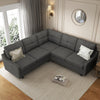 WindsorFauxSectional Sofa Couch