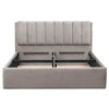 AnthoSolid Wood Upholstered Bed