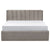 Wylto Solid Wood Upholstered Bed