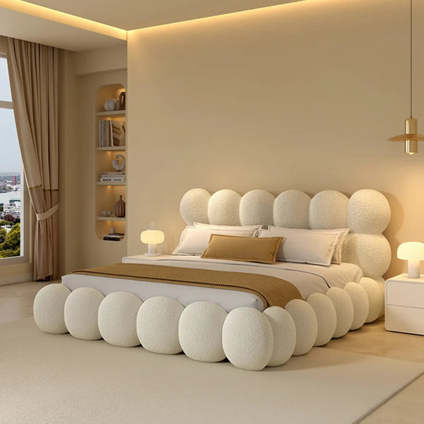 Elite King Size Bed Upholstered Bed