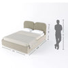 modern Dollar Jessi Uphostery Bed