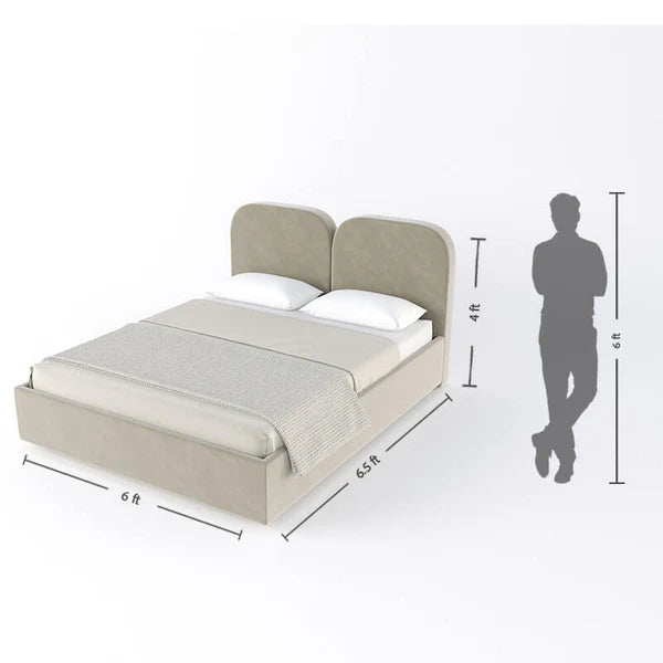 modern Dollar Jessi Uphostery Bed