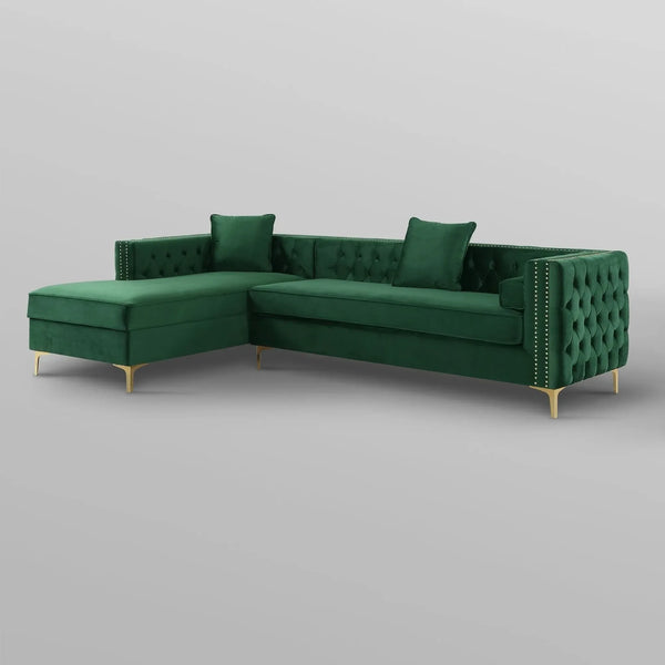 Arzo LuxuryChesterfield L Sofa