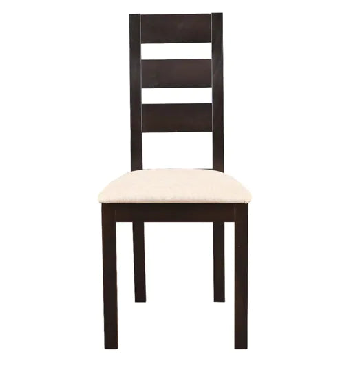 Wooden Rounded 4 Seater Dining Set