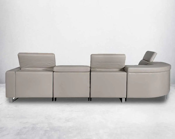 Raimond Leather Sectional Sofa