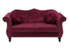 WILSHIREBobran Modern sofa in velvet