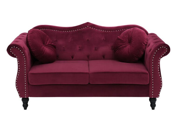 WILSHIREBobran Modern sofa in velvet