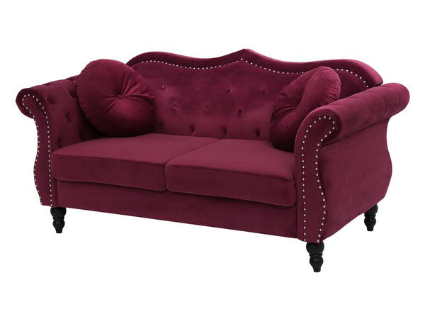 WILSHIREBobran Modern sofa in velvet