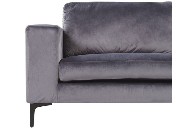 KIA Modern Sofa Set In Suede