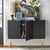 Strips Luxury Console-Table In PU Polish