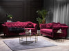 WILSHIREBobran Modern sofa in velvet
