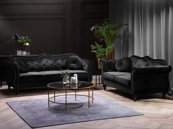 WILSHIREBobran Modern sofa in velvet