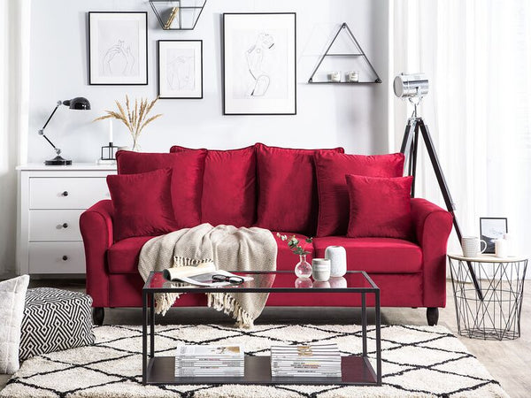 Velvet Beyonce Contemporaryr Sofa