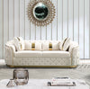 PIEDMONTCHESTERFIELD VELVET SOFA